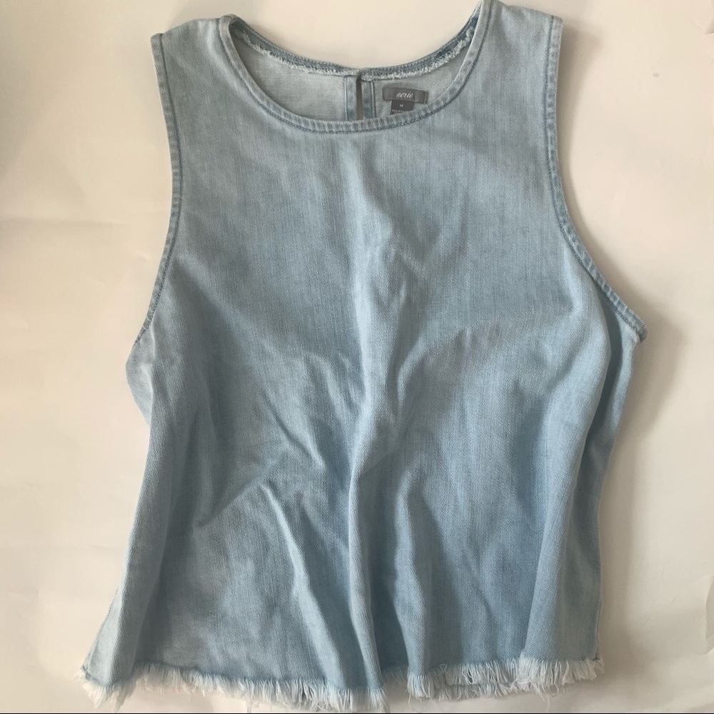 Aerie Denim tank top